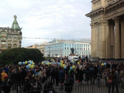 Митинг в Санкт-Петербурге. Фото: Виолетта Морозова, Каспаров.Ru