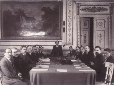 Советско-турецкий договор о "дружбе и братстве", подписанный 16 марта 1921 года. Фото: wikipedia.org